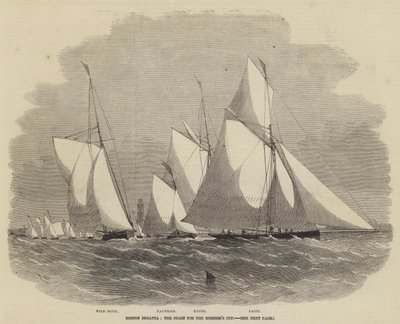 Regata de Boston, el inicio para la Copa del Miembro de Edwin Weedon